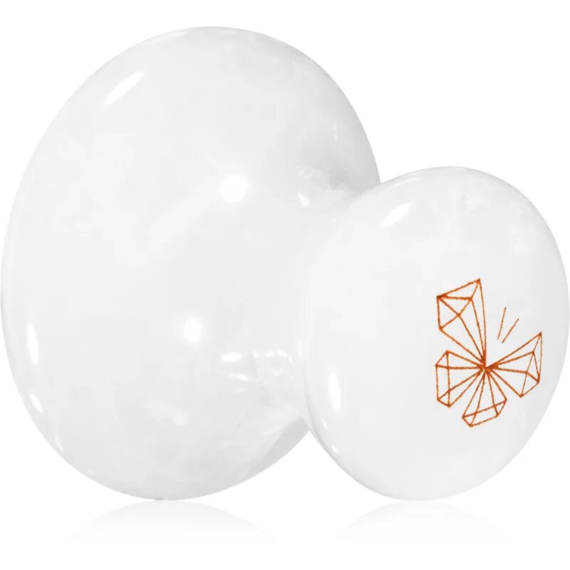 Crystallove Clear Quartz Mushroom masážní pomůcka na obličej 1 ks