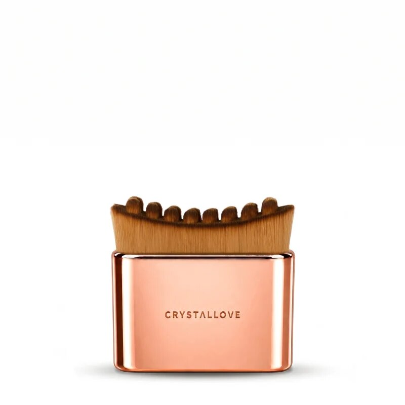 Crystallove Contour Face Brush masážní pomůcka na obličej krk a dekolt 1 ks