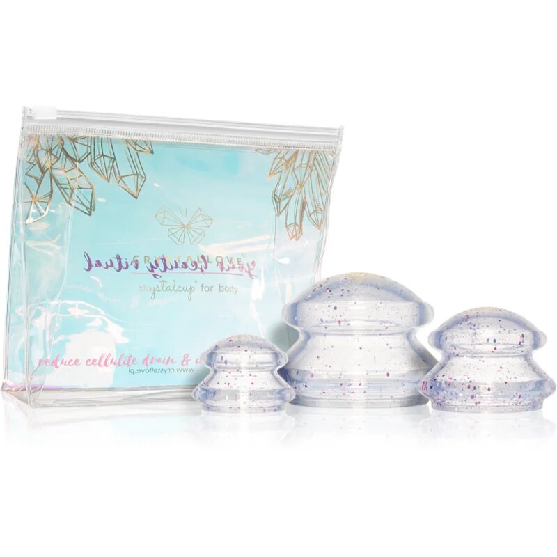 Crystallove Crystalcup sada na celulitidu Crystal