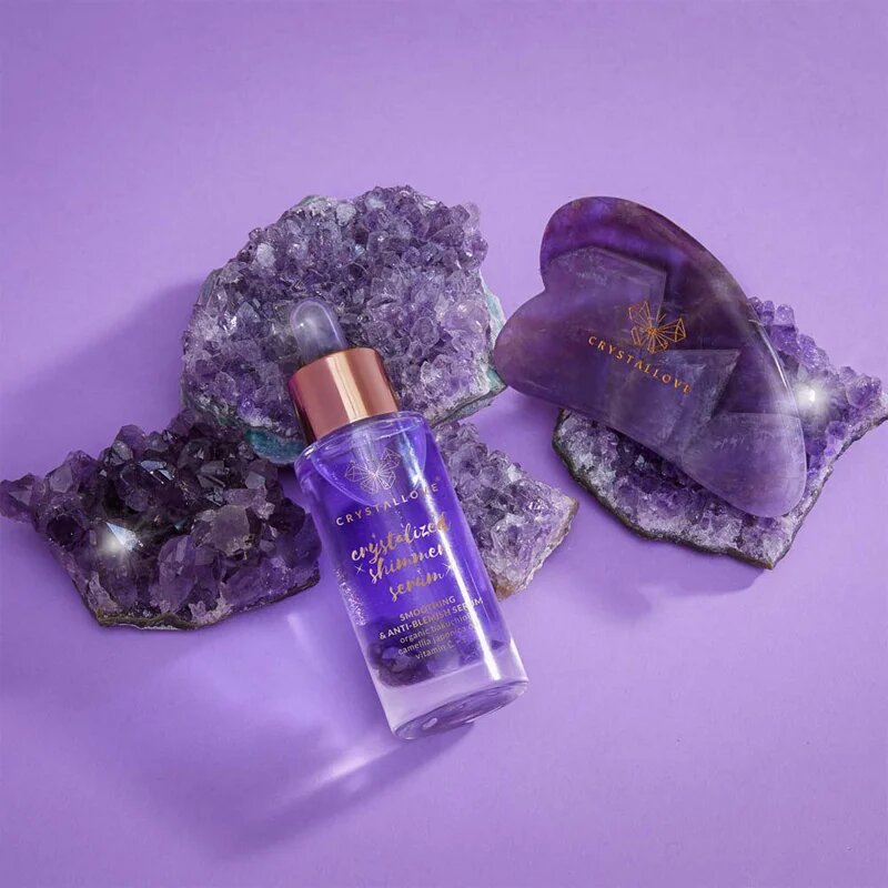 Crystallove Crystalized Amethyst Set sada pro péči o pleť
