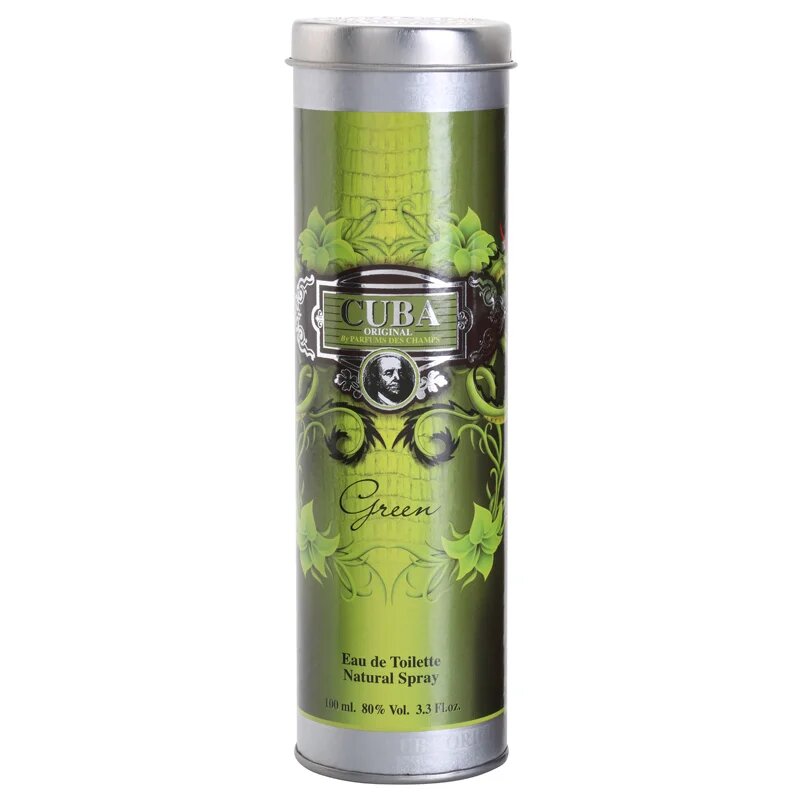 Cuba Green toaletní voda pro muže 100 ml