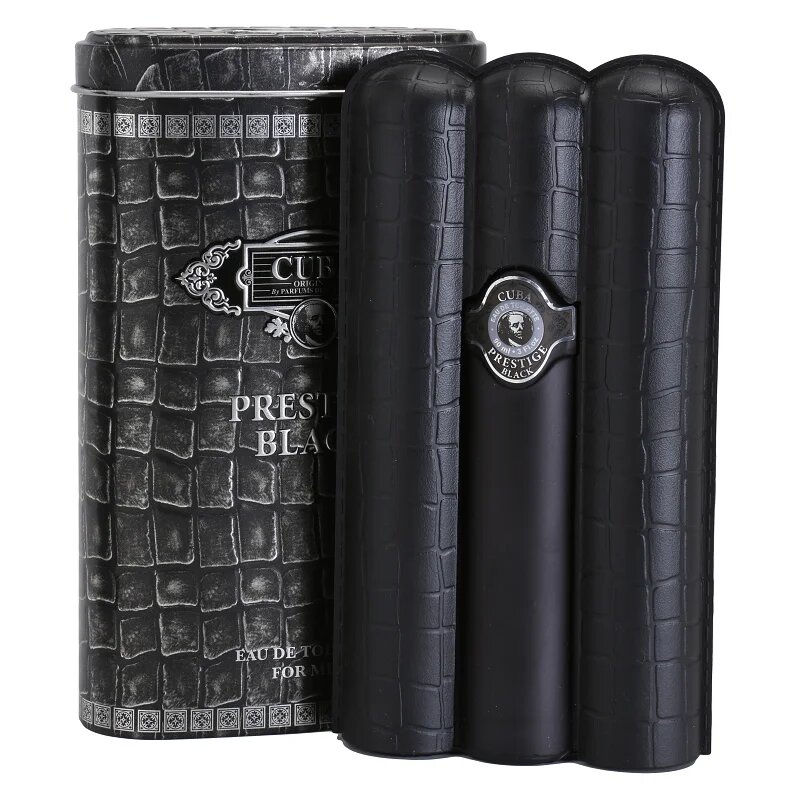 Cuba Prestige Black toaletní voda pro muže 90 ml