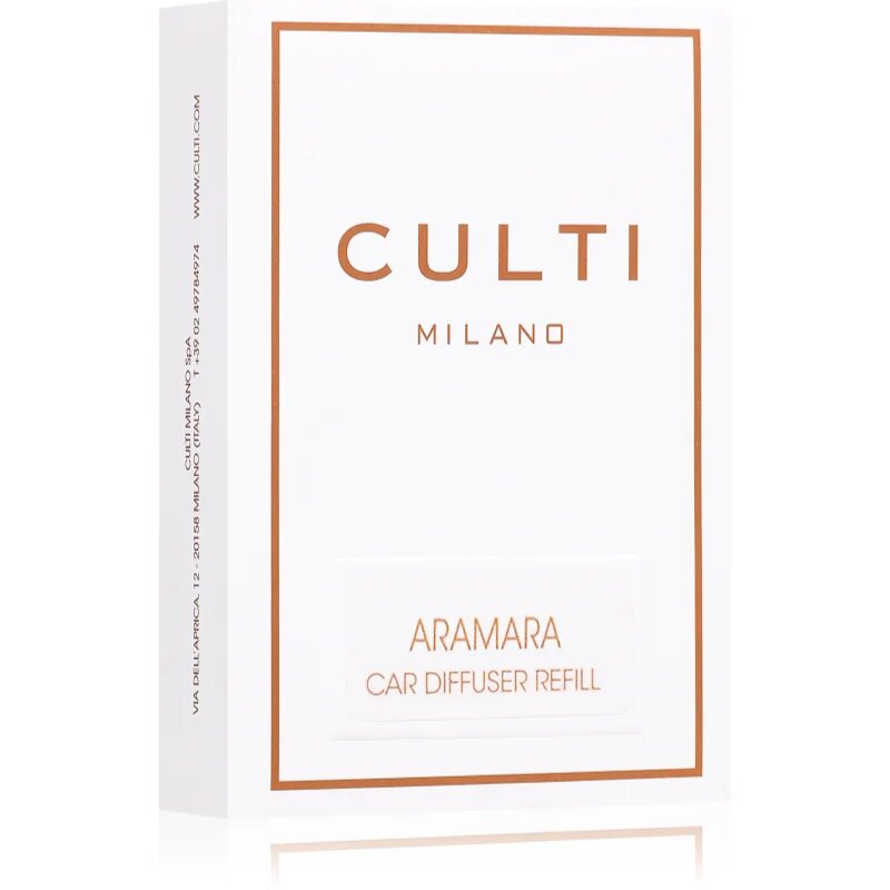 Culti Milano Car Aramara vůně do auta – náhradní náplň 57x35 cm