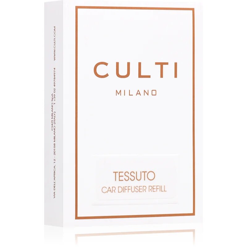 Culti Milano Car Tessuto vůně do auta – náhradní náplň 57x35 cm