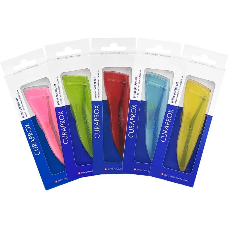 Curaprox 459 Blister Prime Pocket Set mezizubní kartáčky 5 ks