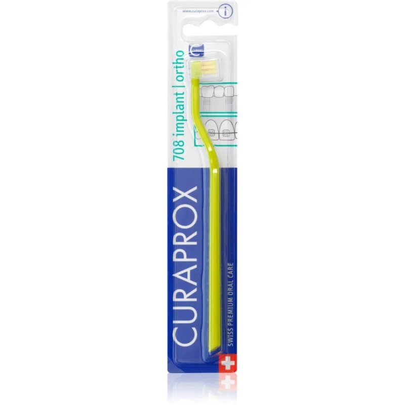 Curaprox CS 708 Implant ortodontický zubní kartáček 1 ks