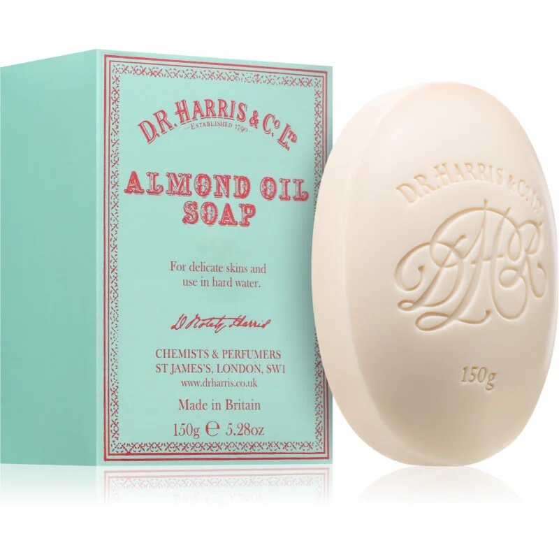 D.R. Harris Bar Soap tuhé mýdlo Almond Oil 150 g