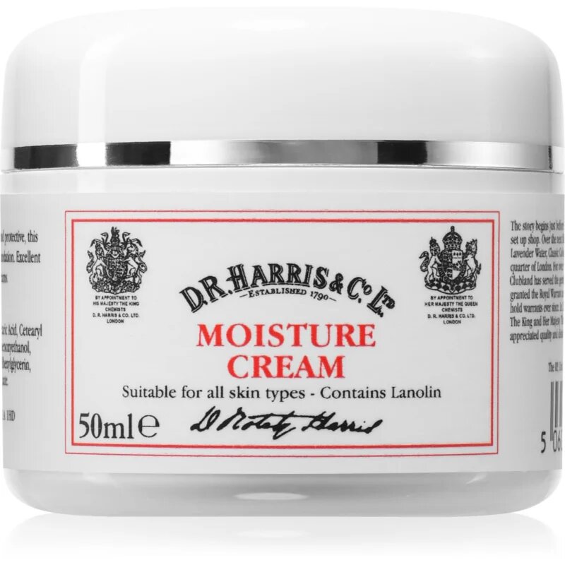 D.R. Harris Moisture Cream vyživující hydratační krém 50 ml