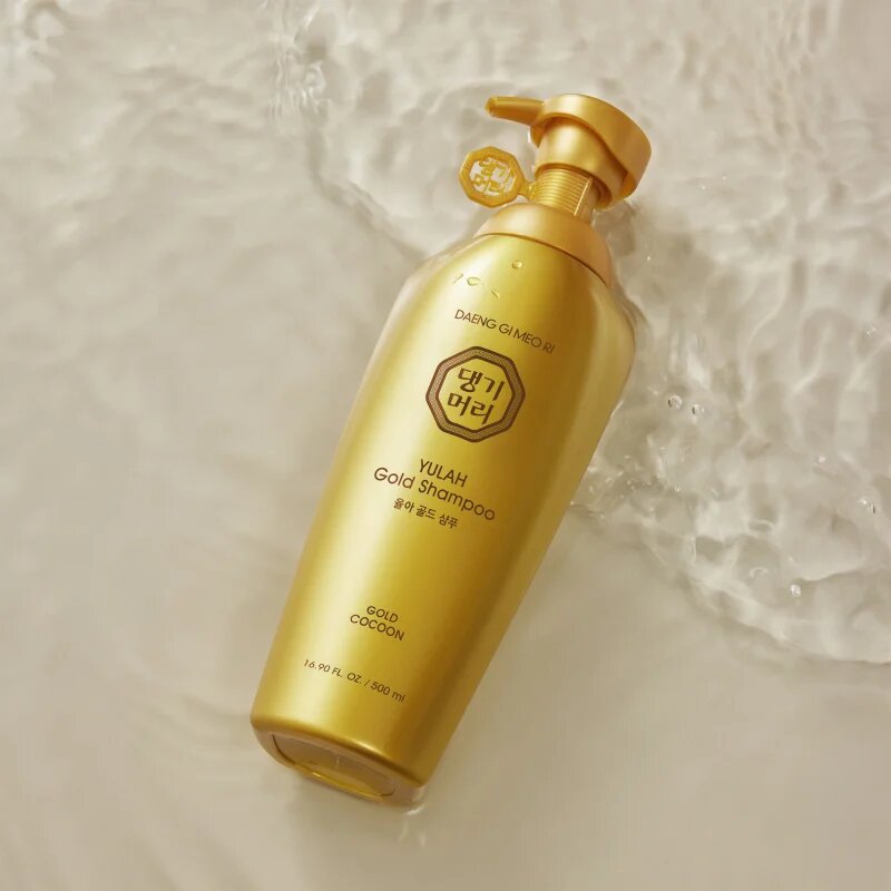 DAENG GI MEO RI Yula Gold Shampoo intenzivně vyživující šampon pro posílení a lesk vlasů 500 ml