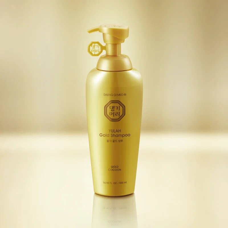 DAENG GI MEO RI Yula Gold Shampoo intenzivně vyživující šampon pro posílení a lesk vlasů 500 ml