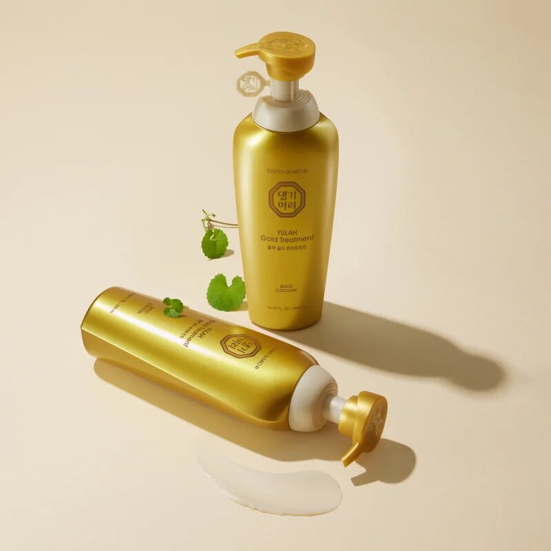 DAENG GI MEO RI Yula Gold Treatment obnovující kondicionér pro posílení a lesk vlasů 500 ml