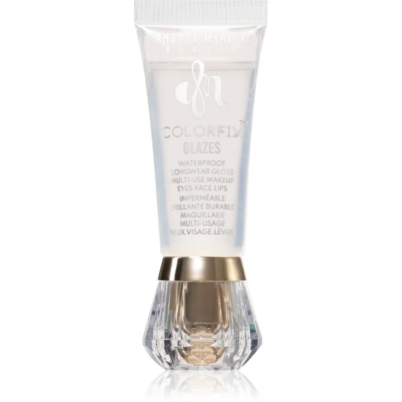 Danessa Myricks Beauty Colorfix Glaze multifunkční líčidlo pro oči rty a tvář odstín Clear 10 ml