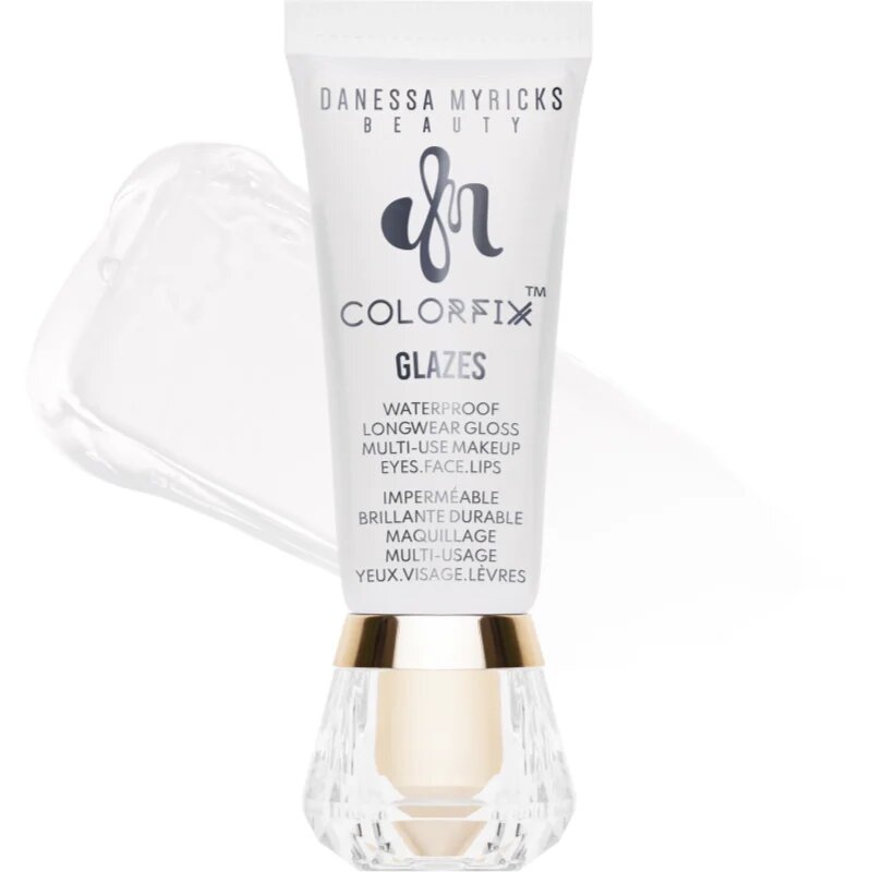Danessa Myricks Beauty Colorfix Glaze multifunkční líčidlo pro oči rty a tvář odstín Clear 10 ml