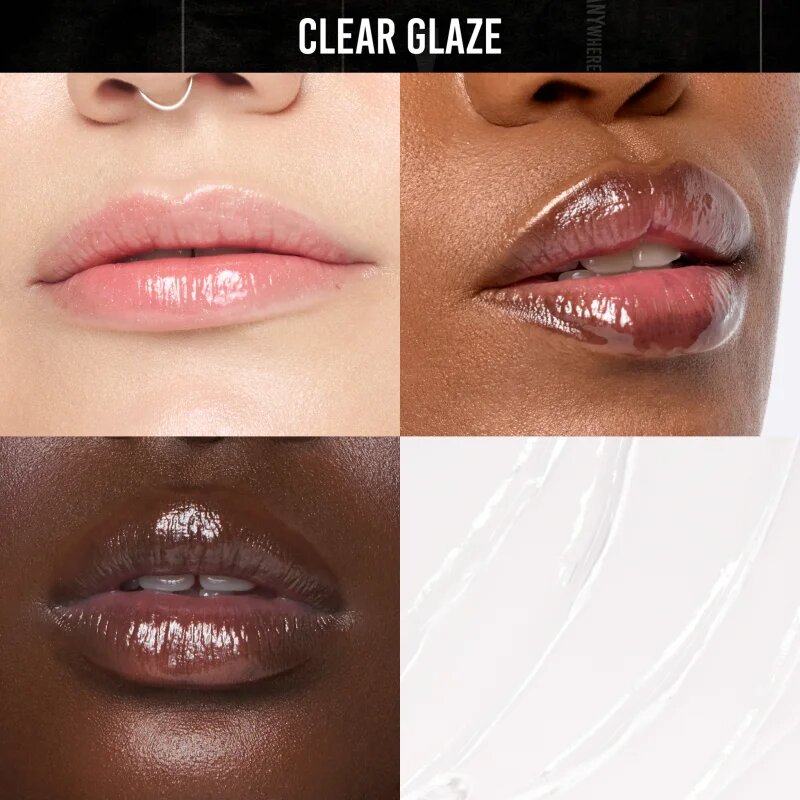 Danessa Myricks Beauty Colorfix Glaze multifunkční líčidlo pro oči rty a tvář odstín Clear 10 ml