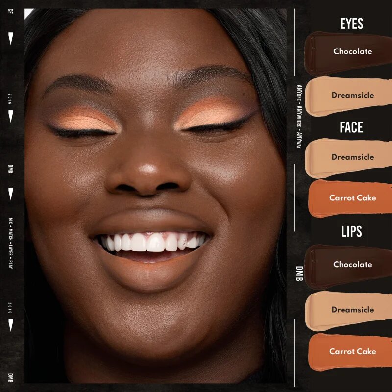 Danessa Myricks Beauty Colorfix Pastels multifunkční líčidlo pro oči rty a tvář odstín Dreamsicle 10 ml