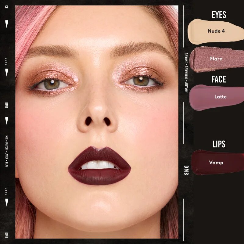 Danessa Myricks Beauty Colorfix Sparklers multifunkční líčidlo pro oči rty a tvář odstín Flare 10 ml
