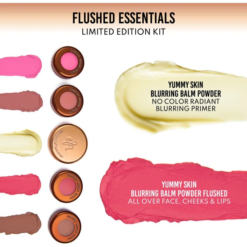 Danessa Myricks Beauty Flushed Essentials sada dekorativní kosmetiky