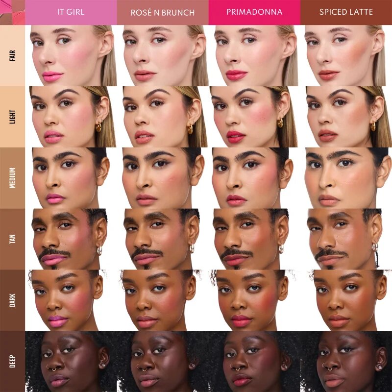 Danessa Myricks Beauty Flushed Essentials sada dekorativní kosmetiky