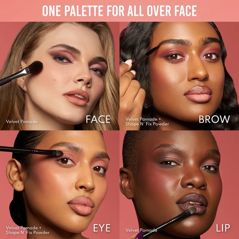 Danessa Myricks Beauty Groundwork multifunkční paleta na obličej odstín Blooming Romance 26 g