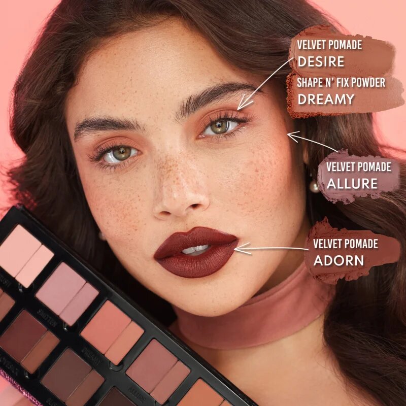 Danessa Myricks Beauty Groundwork multifunkční paleta na obličej odstín Blooming Romance 26 g