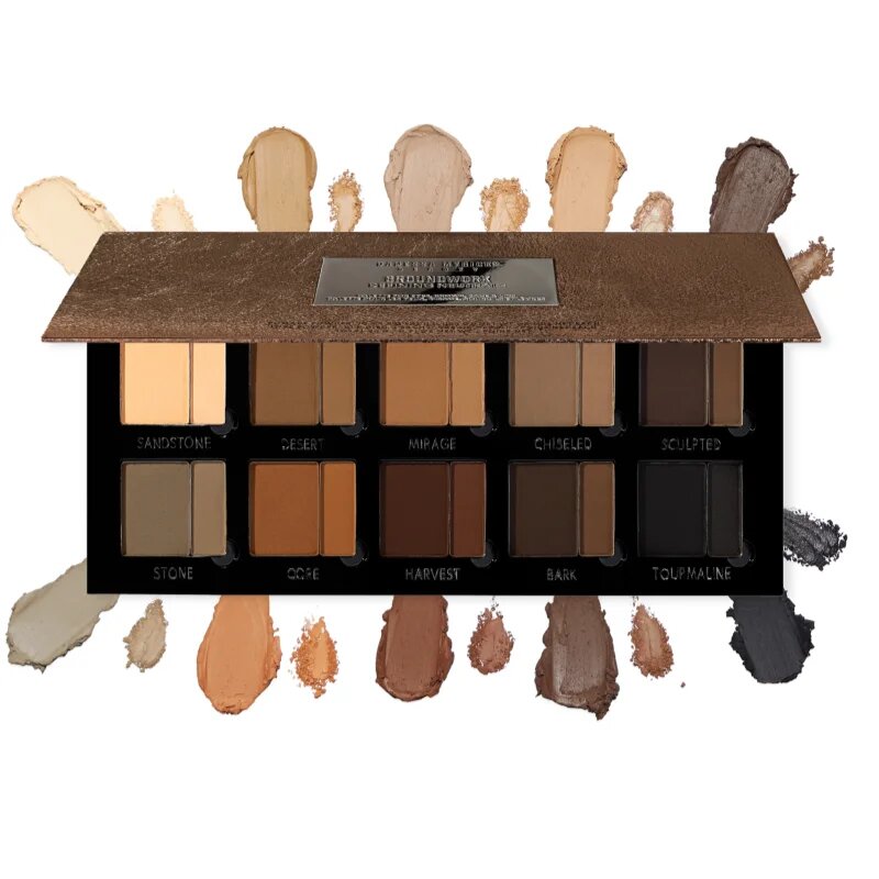 Danessa Myricks Beauty Groundwork multifunkční paleta na obličej odstín Defining Neutrals 26 g