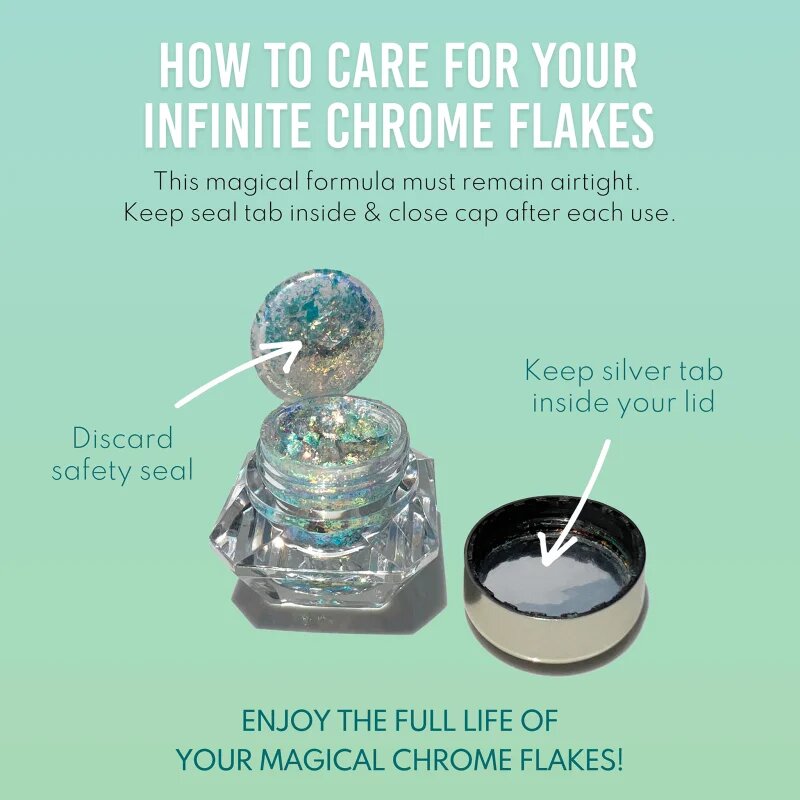 Danessa Myricks Beauty Infinite Chrome Flakes třpytivé oční stíny odstín Bi-Pride 3.8 g