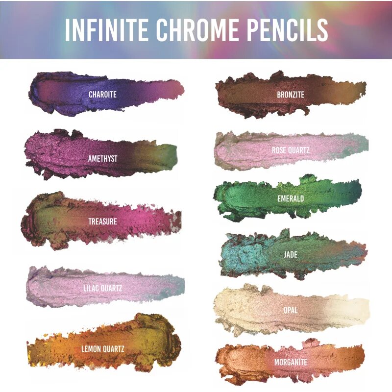 Danessa Myricks Beauty Infinite Chrome Micropencil voděodolná tužka na oči odstín Amethyst 0.15 g