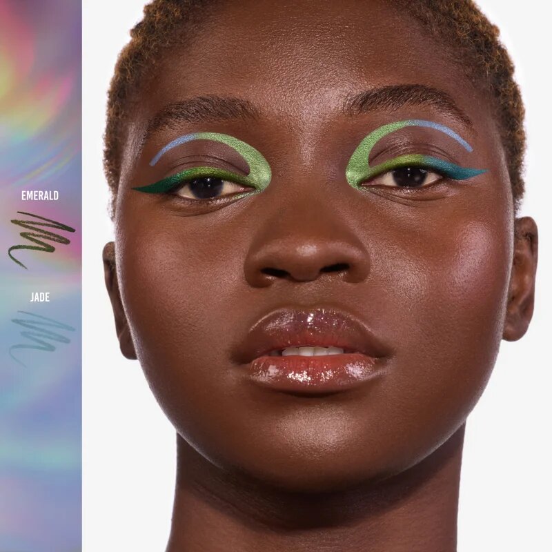 Danessa Myricks Beauty Infinite Chrome Micropencil voděodolná tužka na oči odstín Jade 0.15 g