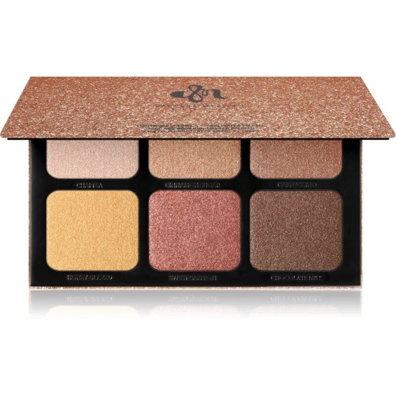Danessa Myricks Beauty Lightwork multifunkční paleta na obličej odstín II 6x8 g