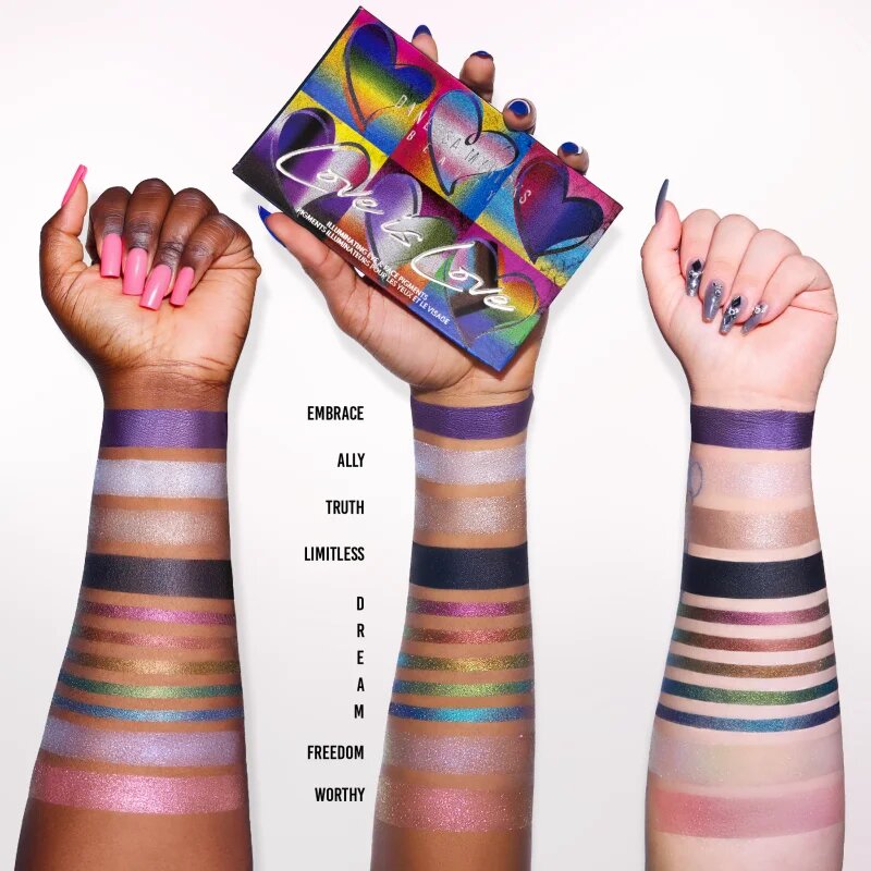 Danessa Myricks Beauty Love Is Love multifunkční paleta na obličej 20.4 g