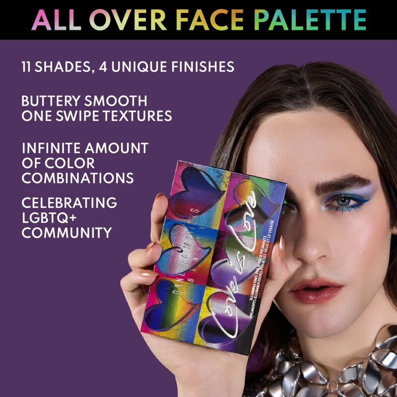 Danessa Myricks Beauty Love Is Love multifunkční paleta na obličej 20.4 g