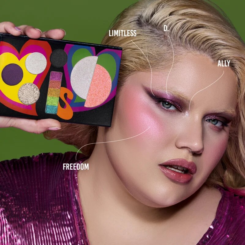 Danessa Myricks Beauty Love Is Love multifunkční paleta na obličej 20.4 g