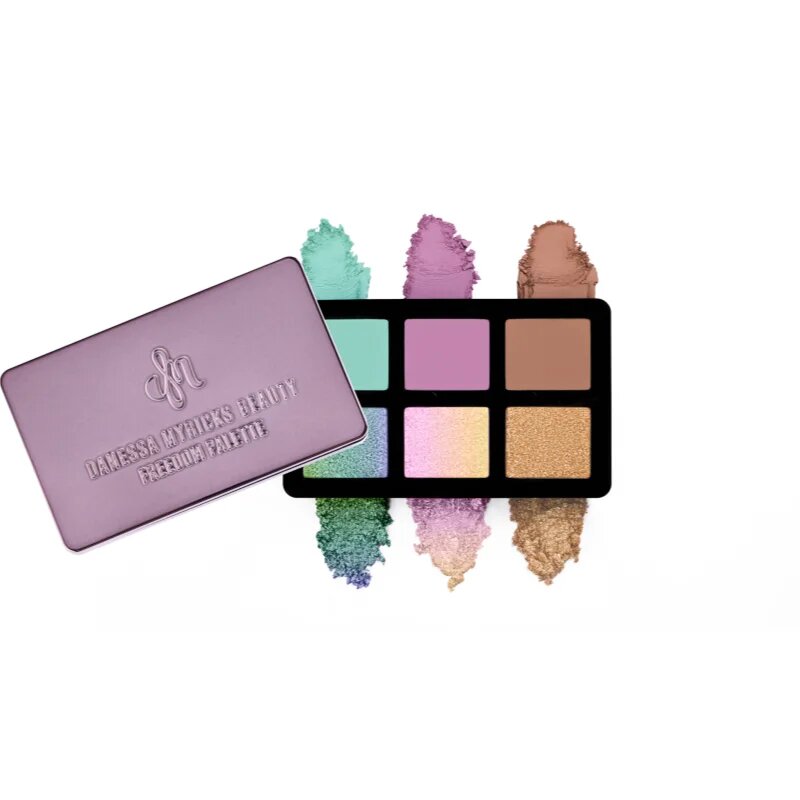Danessa Myricks Beauty Pastel Dream Mini Freedom Palette multifunkční paleta na obličej 6x1.2 g