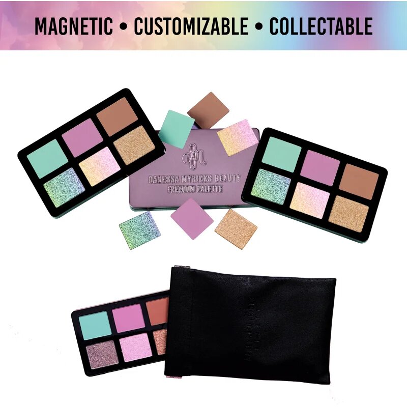 Danessa Myricks Beauty Pastel Dream Mini Freedom Palette multifunkční paleta na obličej 6x1.2 g