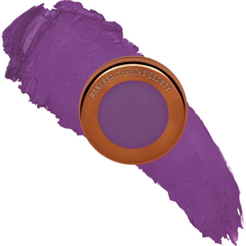 Danessa Myricks Beauty Yummy Skin Blurring Balm Powder Flushed tónovací balzám na rty a tváře odstín Grape Soda 6 g