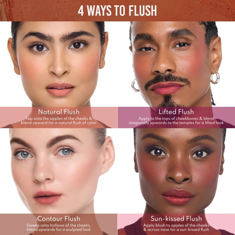 Danessa Myricks Beauty Yummy Skin Blurring Balm Powder Flushed tónovací balzám na rty a tváře odstín Grape Soda 6 g