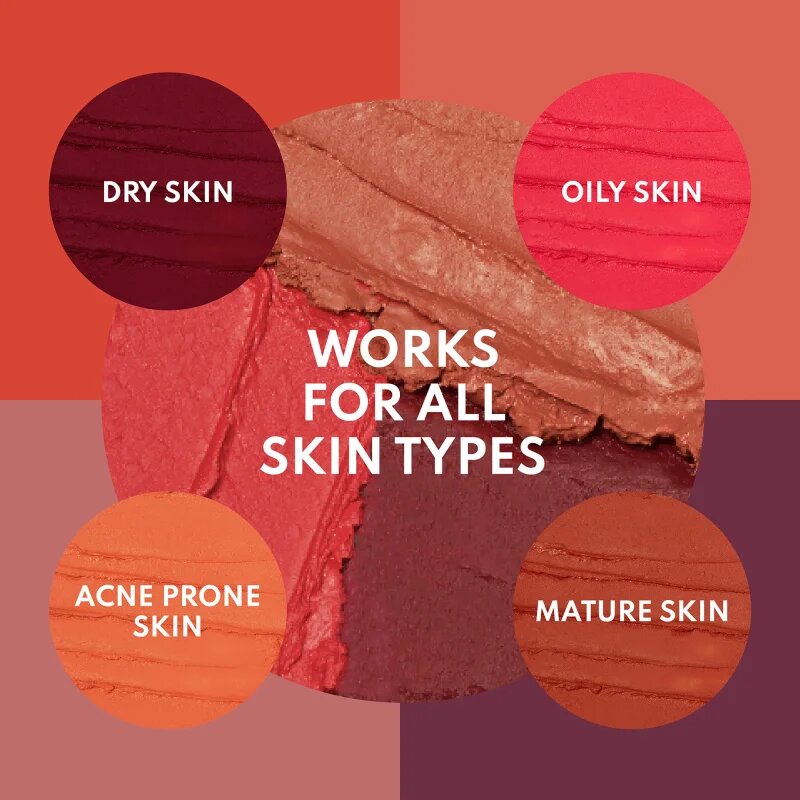 Danessa Myricks Beauty Yummy Skin Blurring Balm Powder Flushed tónovací balzám na rty a tváře odstín Primadonna 6 g