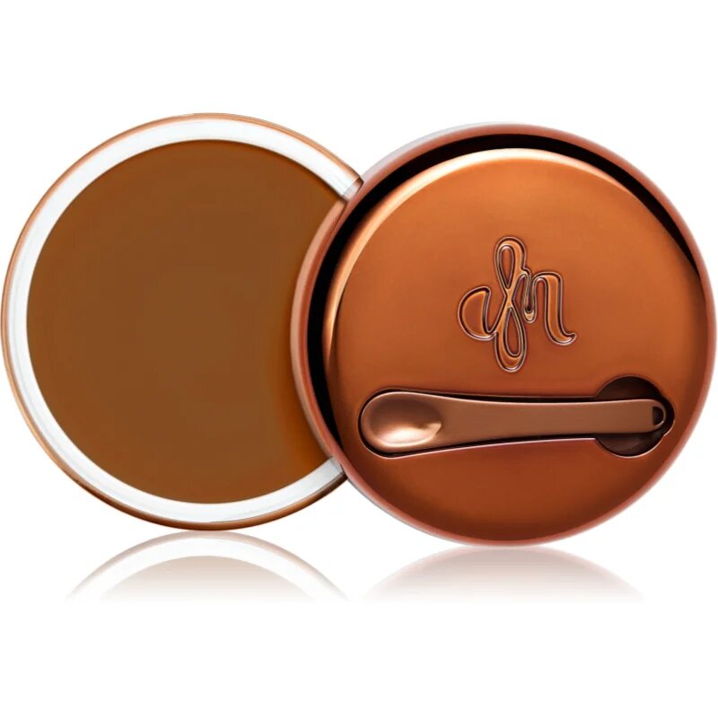 Danessa Myricks Beauty Yummy Skin Blurring Balm Powder kompaktní krémový make-up odstín 8.5 - Dark with Neutral Olive Undertones 18 g