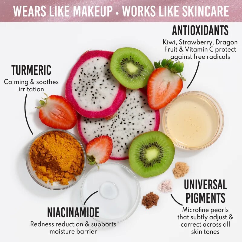 Danessa Myricks Beauty Yummy Skin Glow Serum rozjasňující podkladová báze pod make-up odstín Juice Boost 32.5 ml