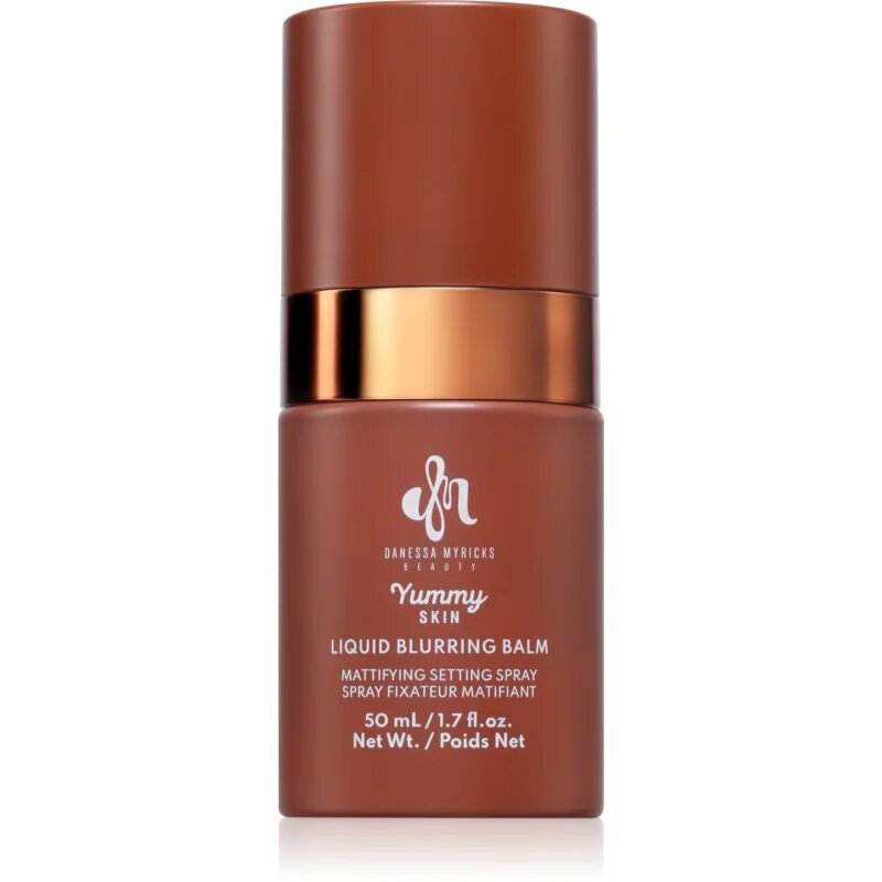 Danessa Myricks Beauty Yummy Skin Liquid Blurring Balm Setting Spray fixační sprej na make-up s hydratačním účinkem mini 50 ml