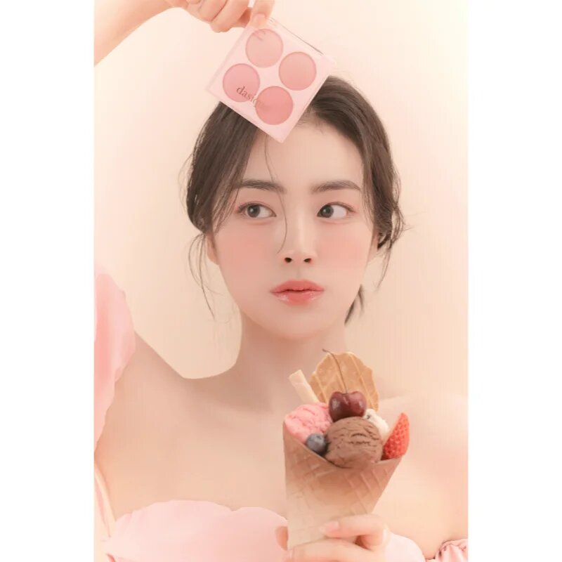 Dasique Blending Mood Cheek paleta tvářenek pro zdravý vzhled odstín 07 Candy Berry 10 g