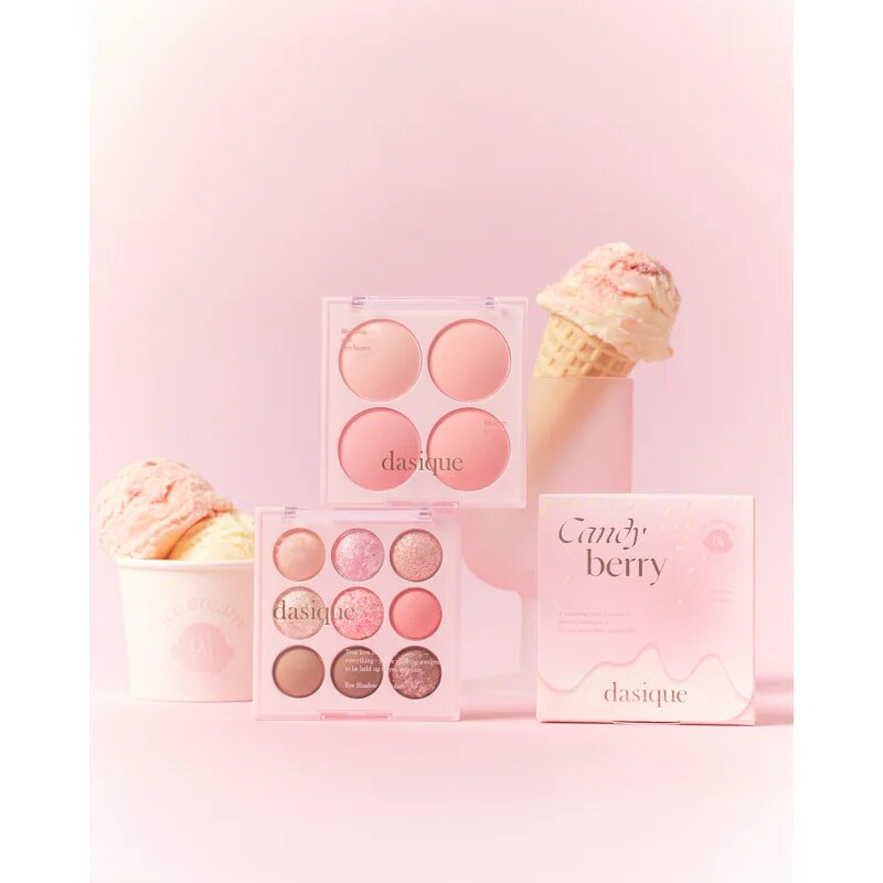 Dasique Blending Mood Cheek paleta tvářenek pro zdravý vzhled odstín 07 Candy Berry 10 g