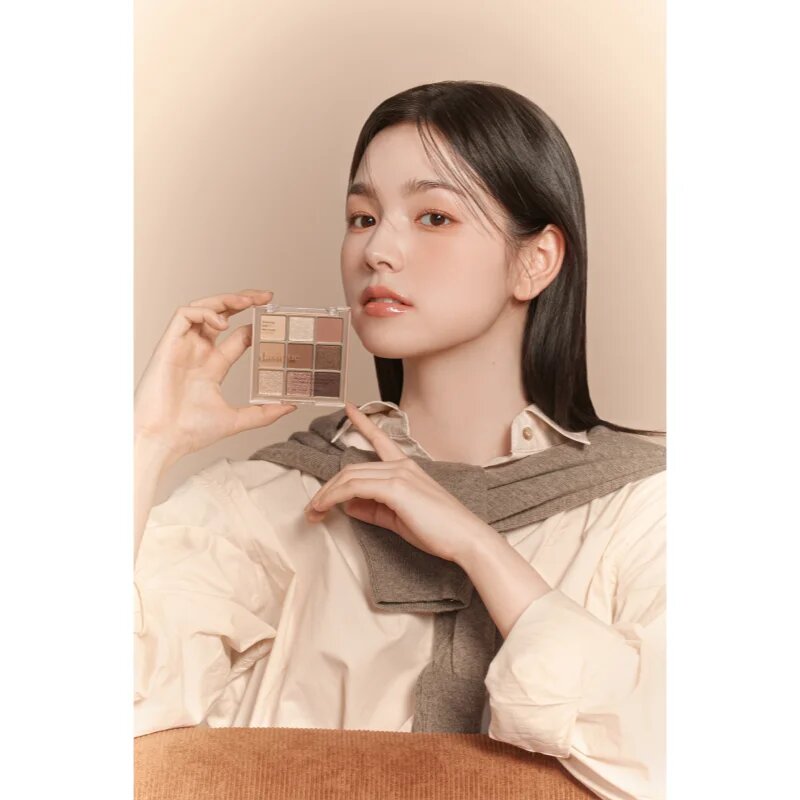 Dasique Eye Shadow Palette paletka očních stínů odstín 01 Sugar Brownie 7 g