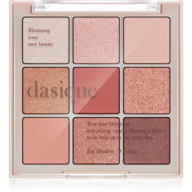 Dasique Eye Shadow Palette paletka očních stínů odstín 02 Rose Petal 7 g