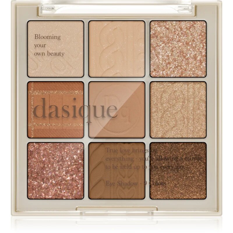 Dasique Eye Shadow Palette paletka očních stínů odstín 15 Beige Knit 7 g