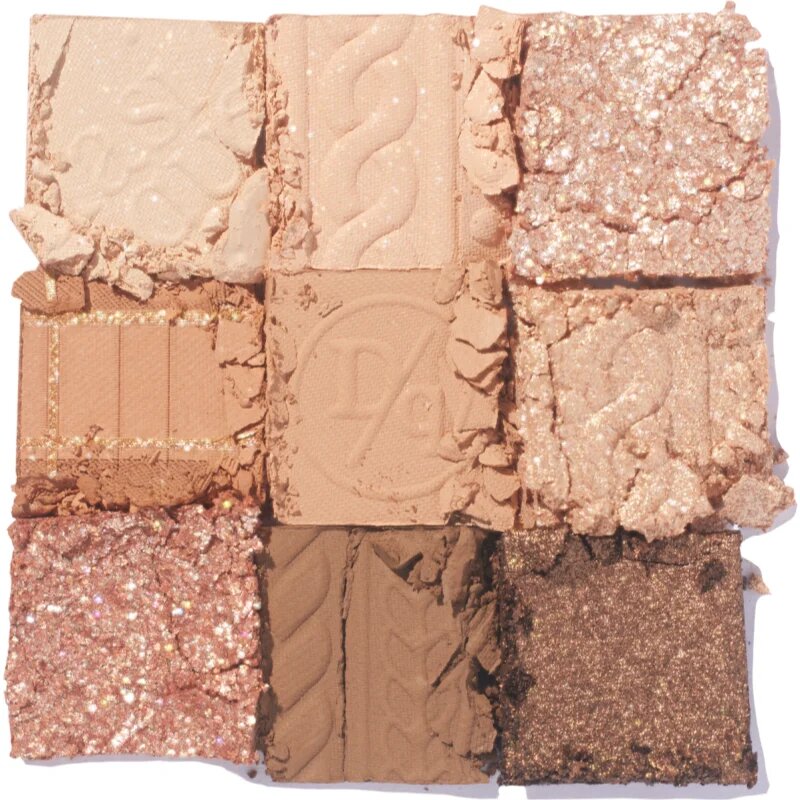 Dasique Eye Shadow Palette paletka očních stínů odstín 15 Beige Knit 7 g