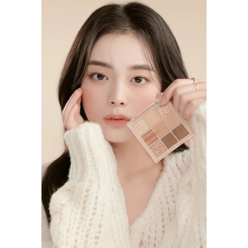 Dasique Eye Shadow Palette paletka očních stínů odstín 15 Beige Knit 7 g