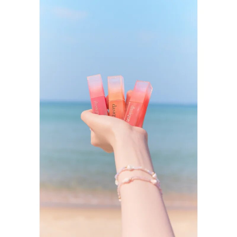 Dasique Juicy Dewy Lip Tint Summer Coral Collection dlouhotrvající lesk na rty 17 Fig Berry 3.5 g