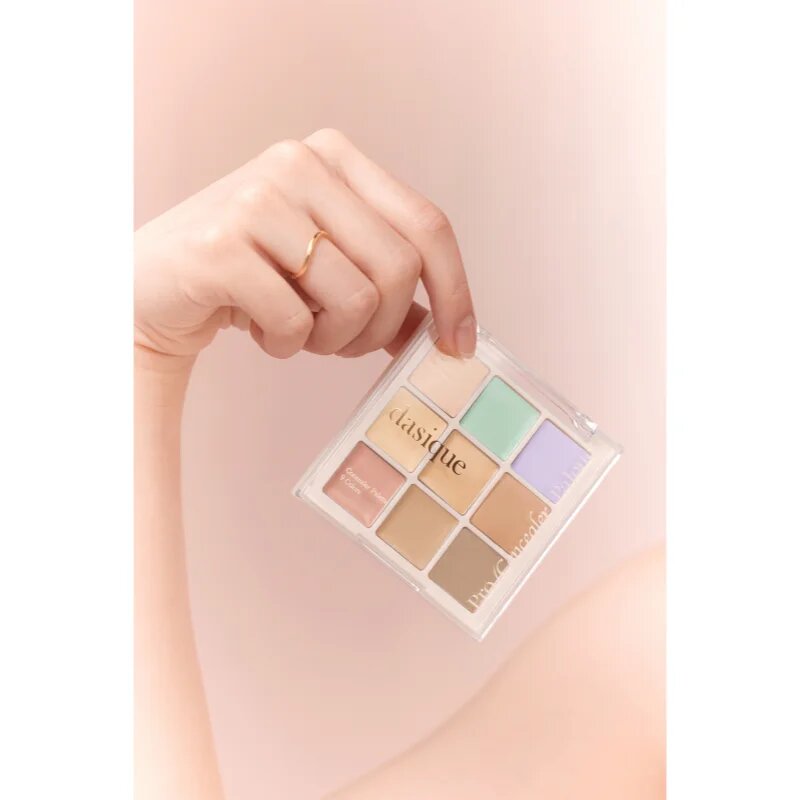 Dasique Pro Concealer Palette paleta korektorů pro pleť s nedokonalostmi odstín 01 Cover 8 g