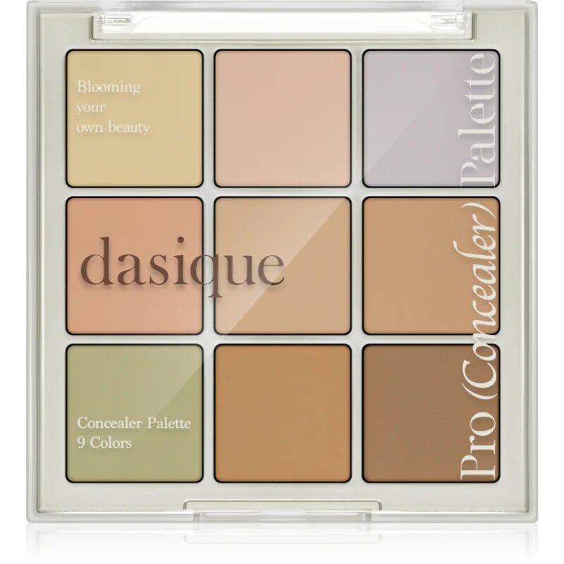 Dasique Pro Concealer Palette paleta korektorů pro pleť s nedokonalostmi odstín 02 Medium Cover 8 g